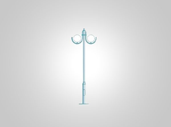 עמוד פלדה דקורטיבי-סמולפול