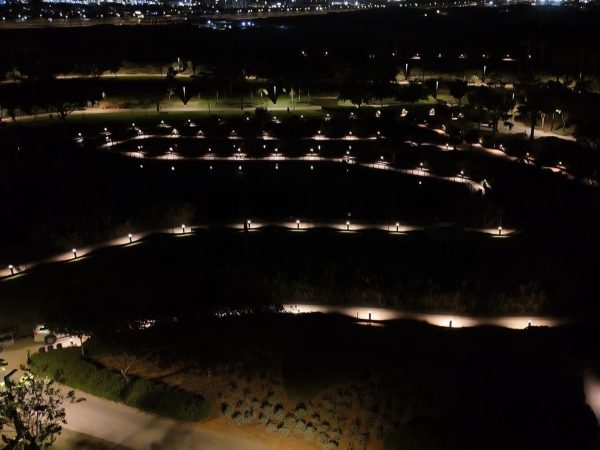 ⁦בולארד תאורה סולארי - דגם "אריאל שרון"⁩ – תמונה ⁦7⁩